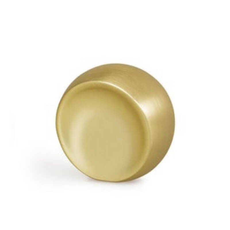Momo Handles Ball Knob Brushed Matt Brass - Image 2