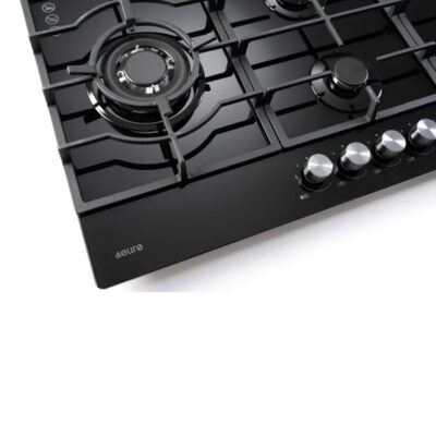 90cm Gas on Glass Cooktop