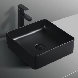 BM26 Matt Black Basin