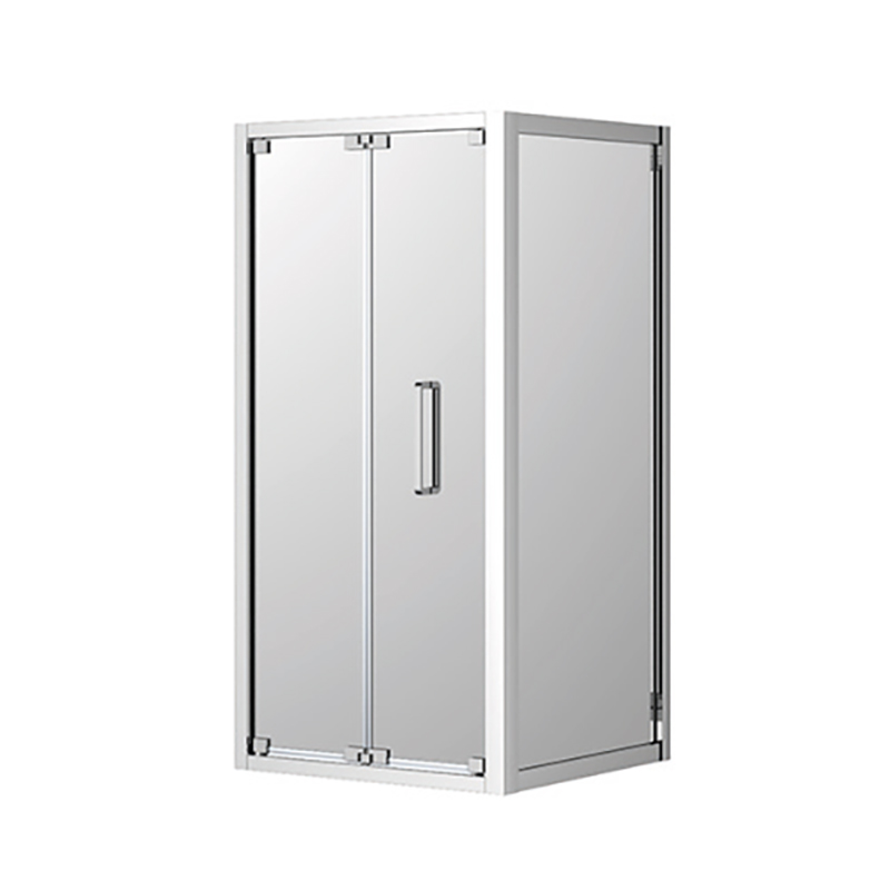 Corsica Bi-fold 900, Chrome – LH Hinge Door Set - Image 4