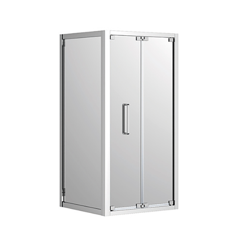 Corsica Bi-fold 900, Chrome – LH Hinge Door Set - Image 3