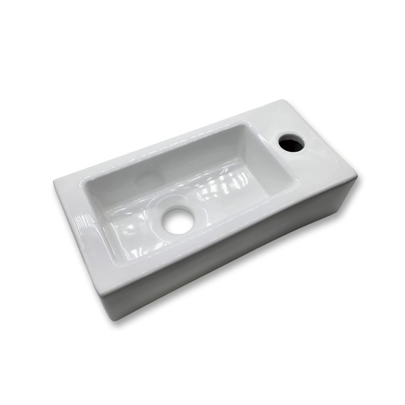 WG25R Gloss White Basin