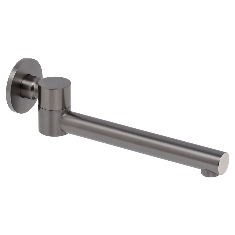 Venezia Swivel Bath Spout Gun Metal