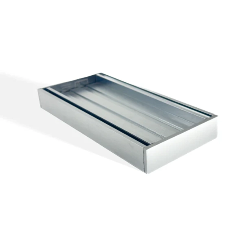 Muses Aluminium Brushed Silver Ezy Flow Tile Insert Grate 300x100x26 mm - Image 2