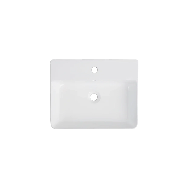 520x420x155mm Gloss White Above Counter Ceramic Basin - Image 2