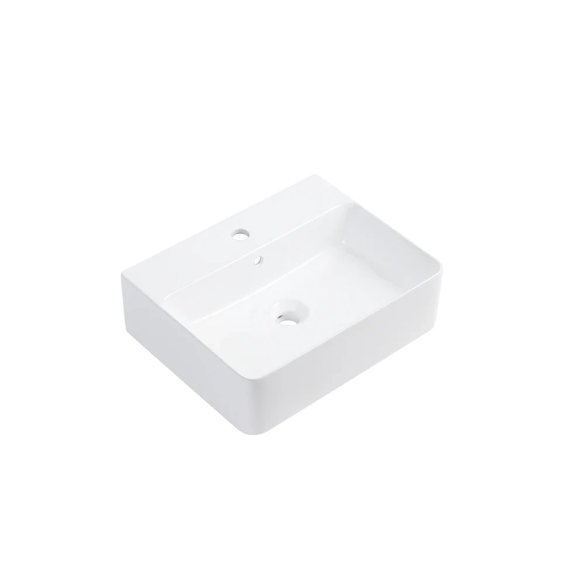 520x420x155mm Gloss White Above Counter Ceramic Basin