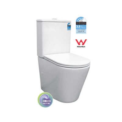 NT-1094GB — OSLO Rimless Toilet Suite with GEBERIT fittings