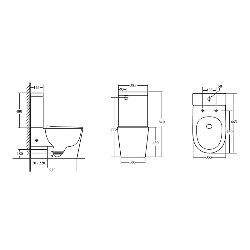 T6088 — VENICE Tornado Toilet Suite - Image 2