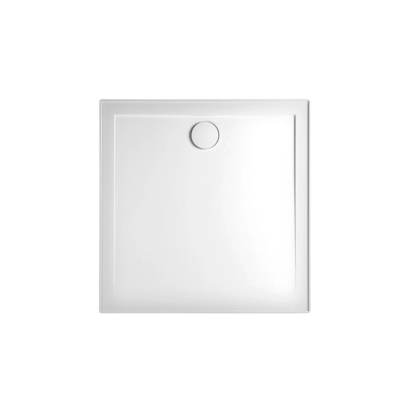 Marbletrend Flinders SMC 900, Square Shower Base, Centre Outlet 4x Tile Lips - Image 2