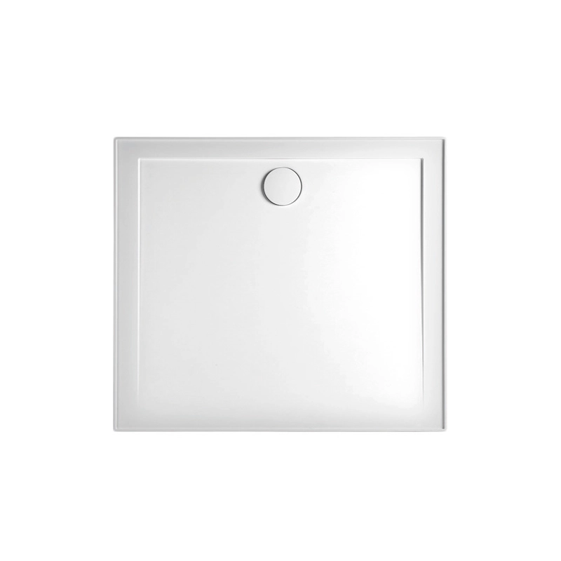 Marbletrend Flinders SMC 900, Square Shower Base, Centre Outlet 4x Tile Lips
