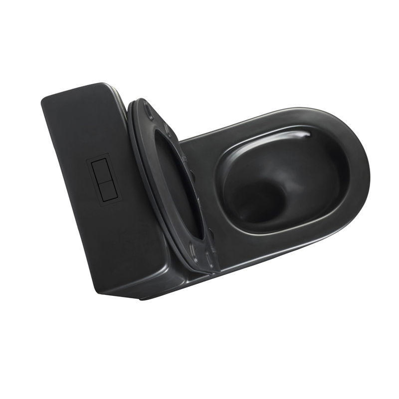 VERA Tornado-Rimless Toilet Suite in Matt Black - Image 3