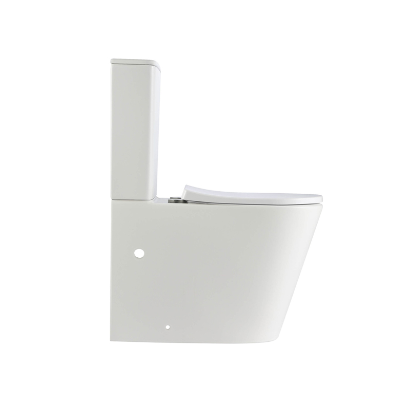 VERA Tornado-Rimless Toilet Suite in Matt White - Image 3