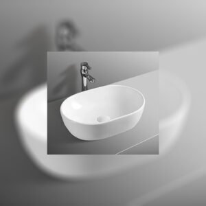 WG14 Gloss White Basin