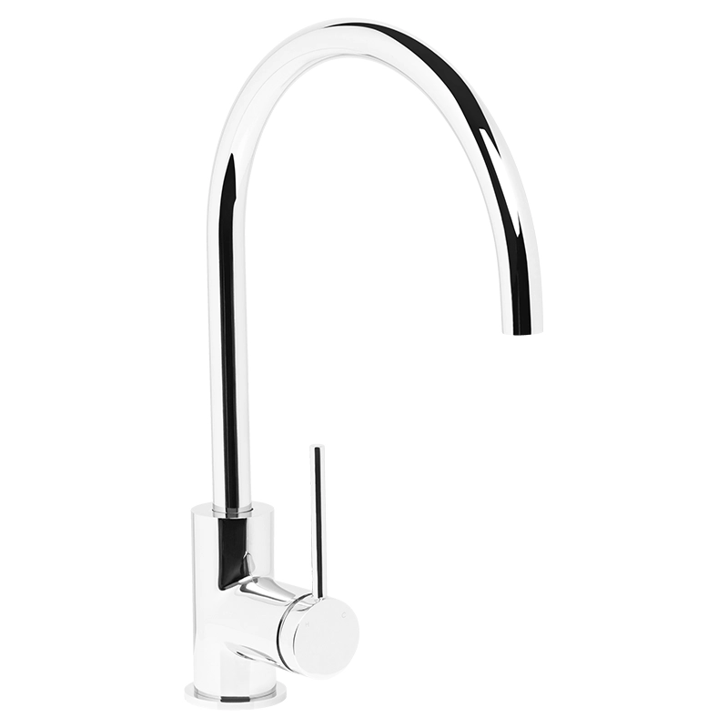 Venezia Gooseneck Sink Mixer Chrome Lead Free