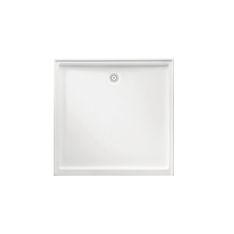 Marbletrend Flinders Polymarble 900×1060, Rectangular Shower Base, Centre Outlet - Image 2