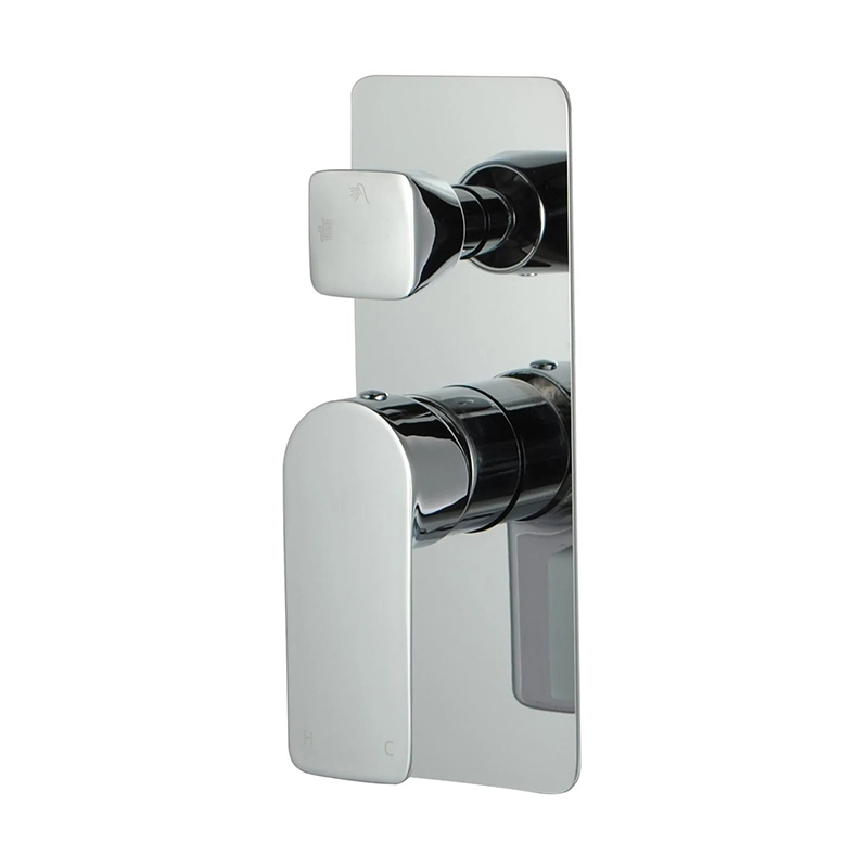 VOG Solid Brass Chrome Bath/Shower Wall Mixer with Diverter Wall Mounted (color up)