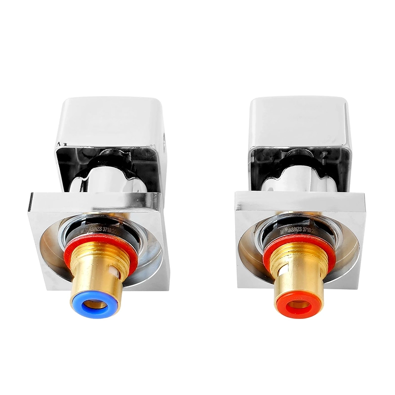 VOG Chrome Cubic Shower Wall Taps - Image 2