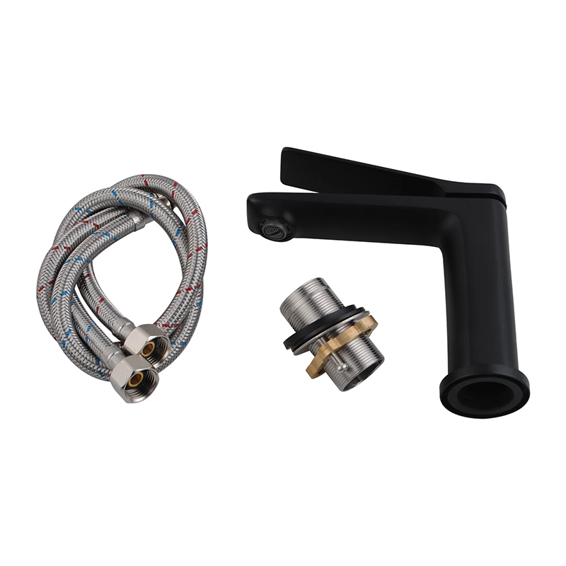 RUSHY Black Short Basin Mixer - Image 2