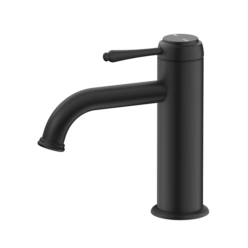 Mica Heritage Basin Mixer - Black