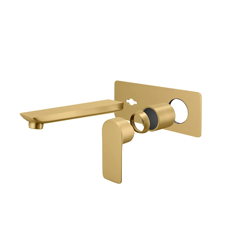 VOG - Brushed Brass Spout Mixer - Image 2