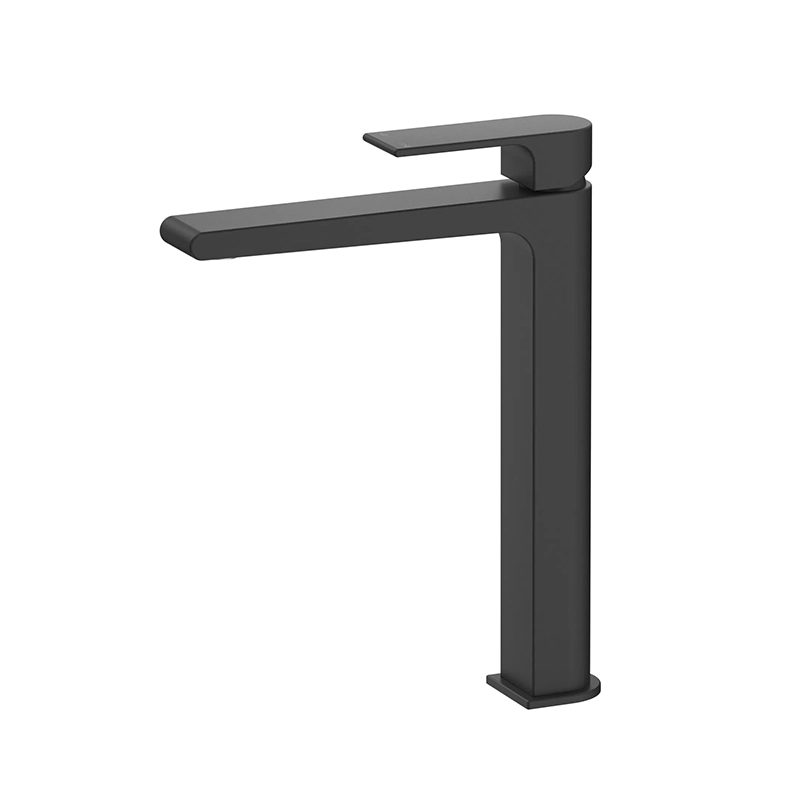 Beki Tall Basin Mixer - Black