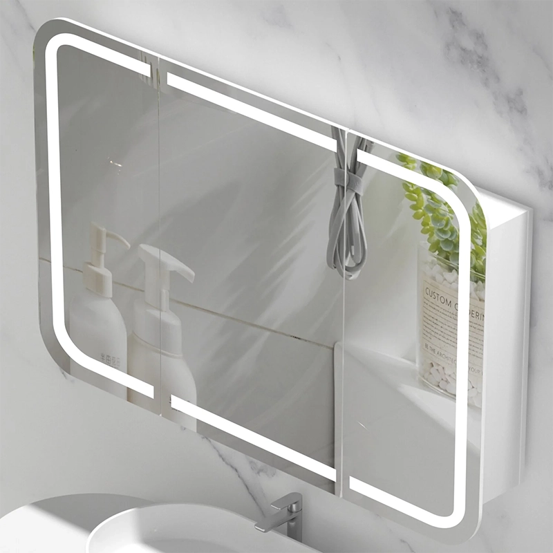 CARYSIL 1200x800mm Grand LED Matte White Shaving Cabinet