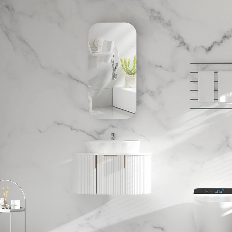 CARYSIL EARLS 450x900mm MATTE WHITE Squircle Shaving Cabinet - Image 3