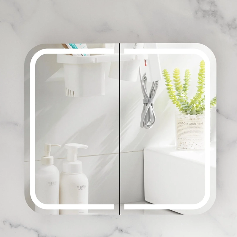 CARYSIL 900x800mm Grand MATTE WHITE LED Shaving Cabinet