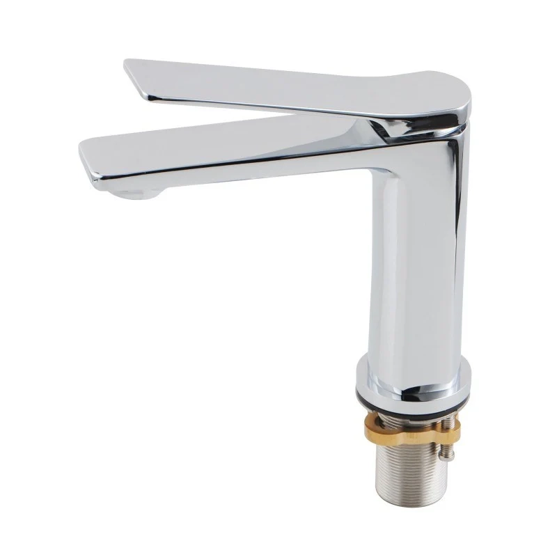 RUSHY Chrome Short Basin Mixer - Image 2