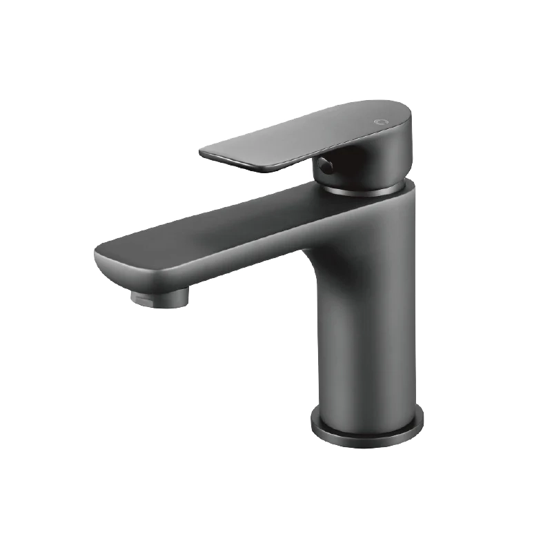 VOG Series Gun Metal Basin Mixer Tap