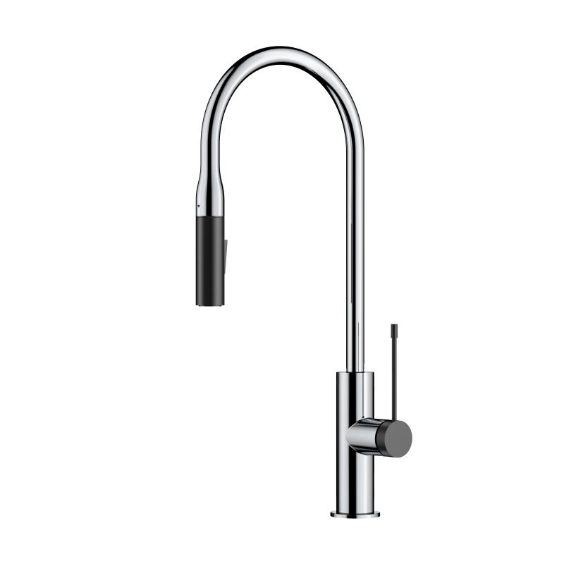Naxos Pull-Out Sink Mixer - Chrome