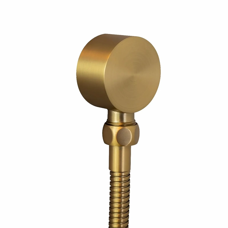 CADDENCE Series Brushed Yellow Gold Shower Rail without Handheld Shower - Image 3