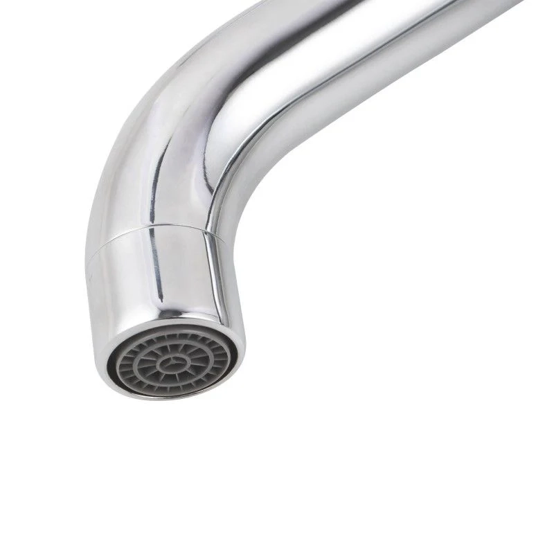 LUCID PIN Series Round Chrome Basin Mixer - Image 4