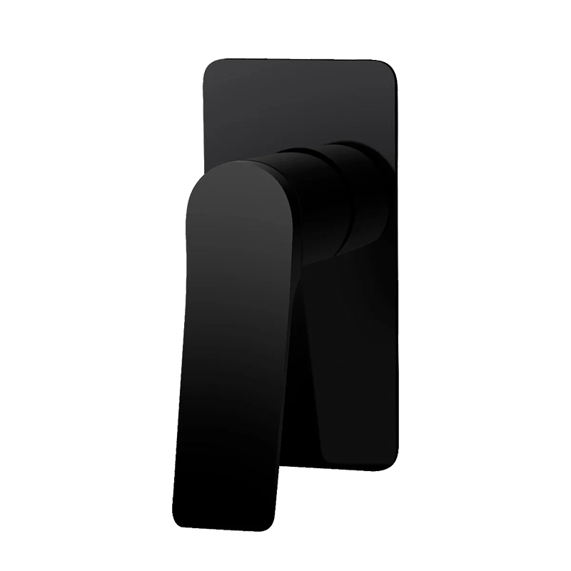 RUSHY Square Black Built-in Shower Mixer (color up)
