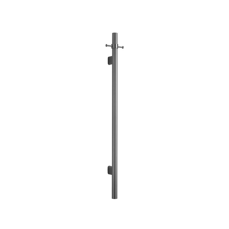 Mica Vertical Heated Towel Rail - Gunmetal